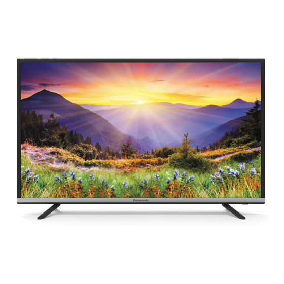 Panasonic TH-43E330M HD TV Manuals