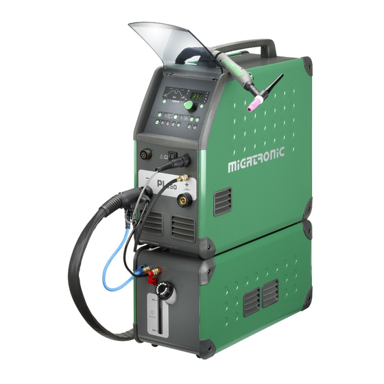 Migatronic MCU 1000 Welding Machine Manuals