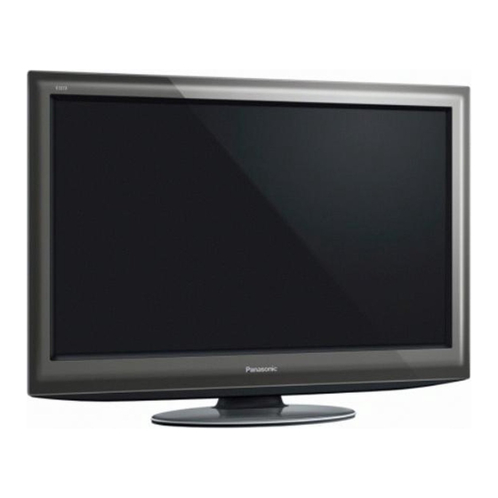 Panasonic TXL42D25E Operating Instructions Manual