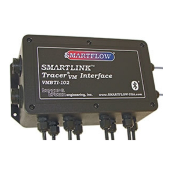 Smartflow Tracer VMBTI-102 Operating Instructions Manual