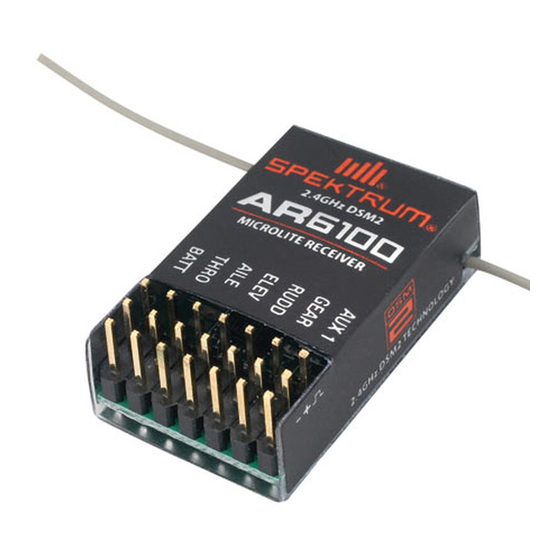 Spektrum AR6100ML Instructions