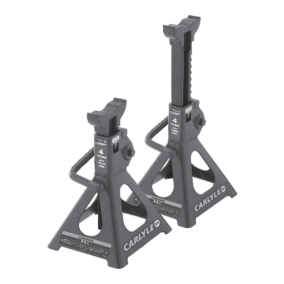 Napa CARLYLE TOOLS 791-5050A Manuals
