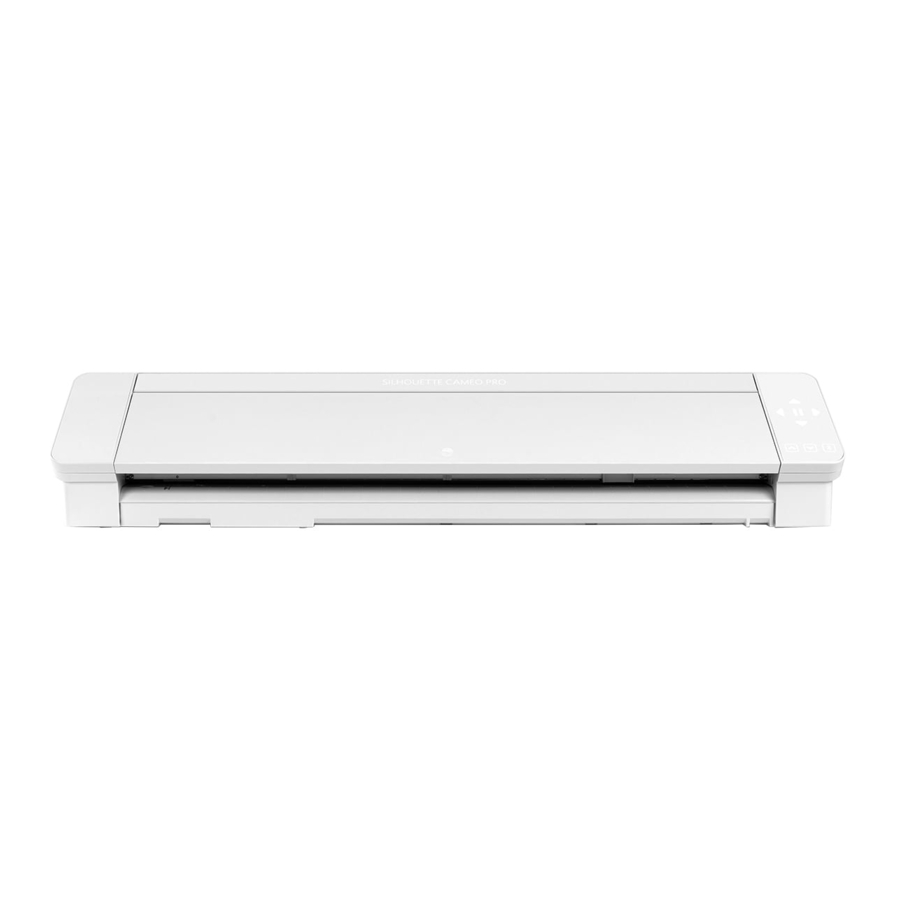 Silhouette Cameo Pro - 24 Inch Version - 24" Cutting Mat, Power Cords, Built in Roll Feeder Manual