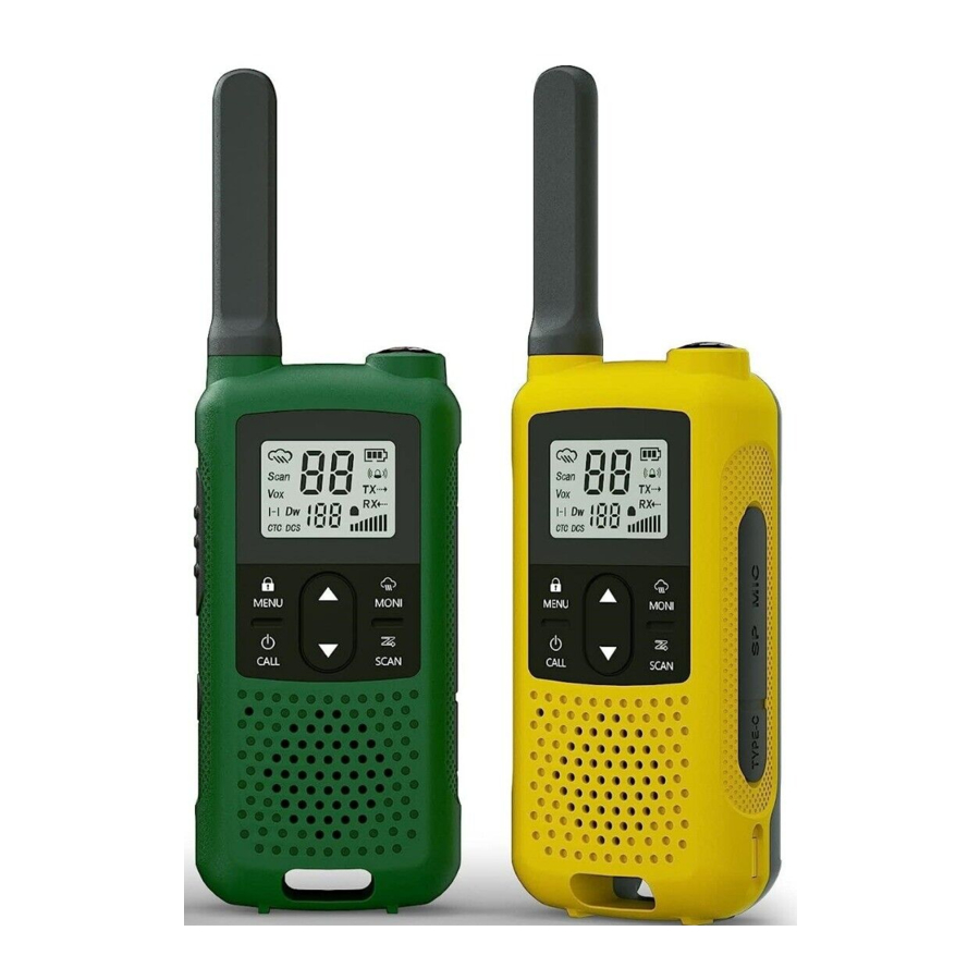 Baofeng BF-33C - Two Way Radio Manual