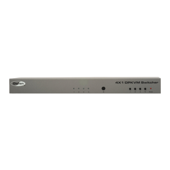 Gefen EXT-DPKVM-441 Manuals