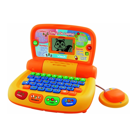 VTech Tote & Go Laptop User Manual