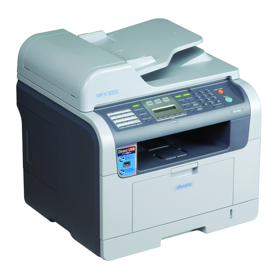 Muratec MFX-3050 User Manual