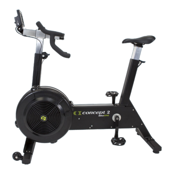 Concept2 BikeERG Product Manual