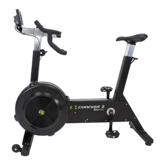 Concept2 BikeERG Product Manual