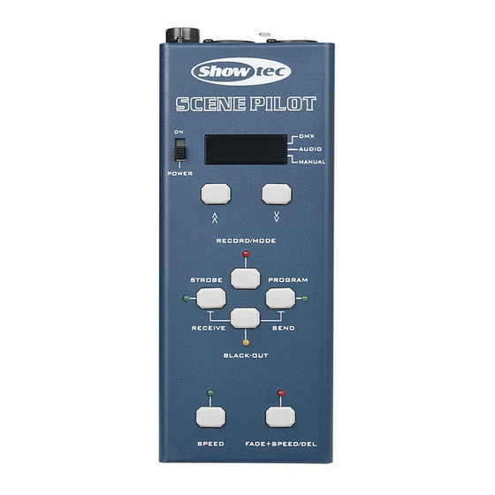 SHOWTEC SCENE PILOT User Manual