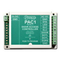 PRESCO PAC1 Installation Manual
