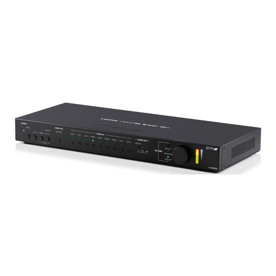 CYP EL-8500VA Manuals