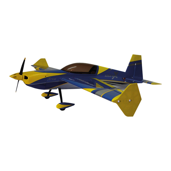 arf Edge540K RC Airplane Manuals
