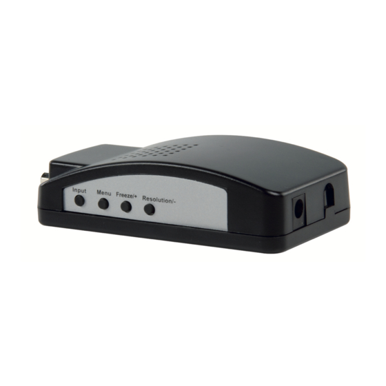 König Electronic SEC-VGA11 Manual