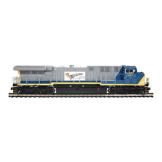 MTHTrains USER MANUAL Operator's Manual