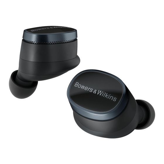 Bowers & Wilkins Pi8 Quick Start Manual