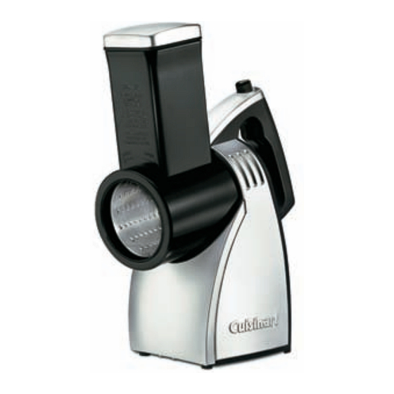 Cuisinart HFP-300BK - PrepExpress Handheld Food Processor Instruction And Recipe Booklet