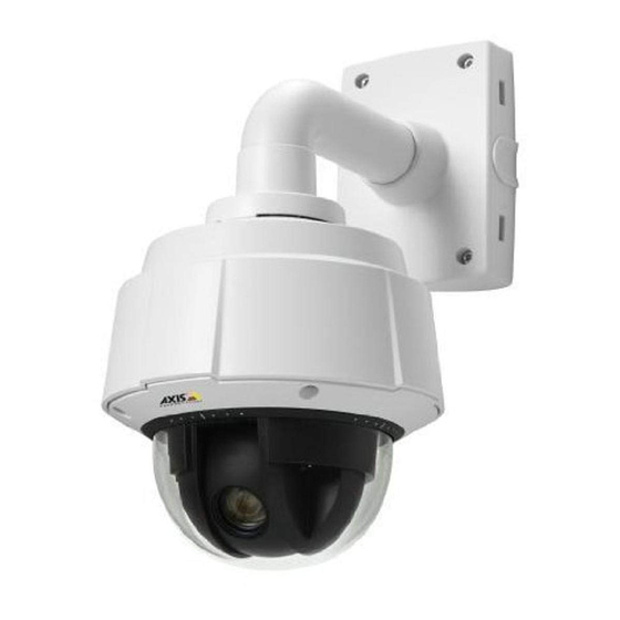 Axis Q6032-E PTZ User Manual