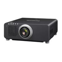 Panasonic PT-DX100U Operating Instructions Manual