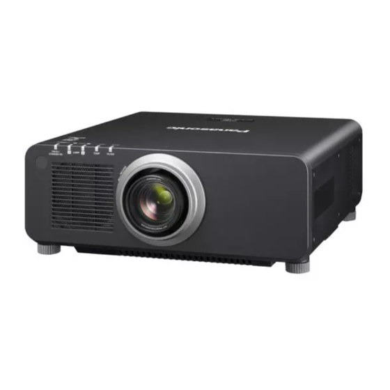 Panasonic PT-DX100U Operating Instructions Manual