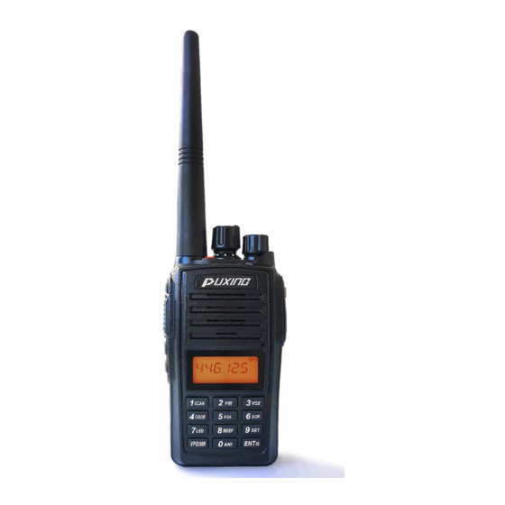 Puxing PX-568 Manual