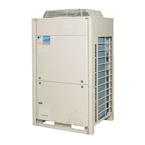 Daikin ERQ125A7W1B Installation Manual