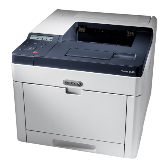 Xerox Phaser 6510 Quick Use Manual