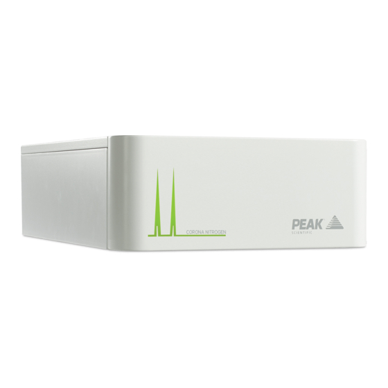 Peak Scientific Corona 1010 User Manual