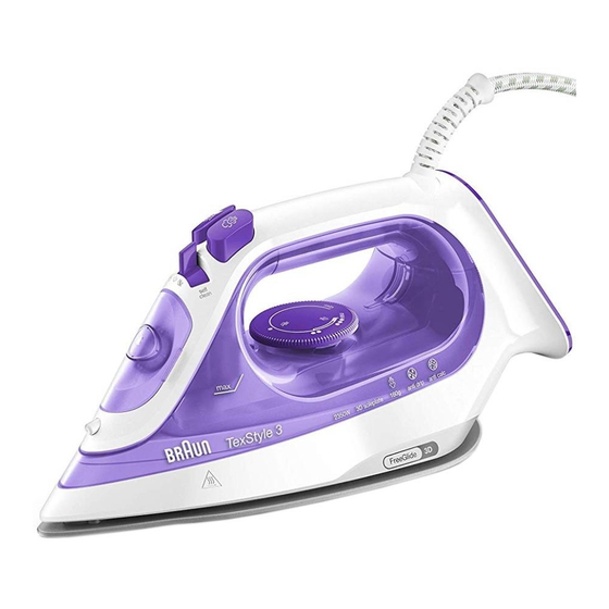 Braun TexStyle 3 SL 3053 Manual