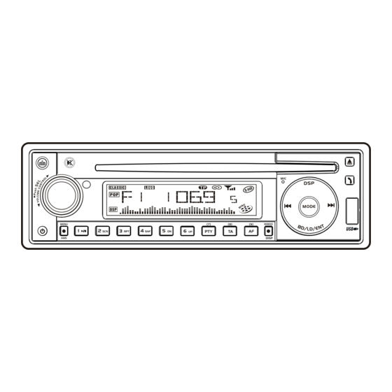 User Manuals: Nikkai A66HY Car Stereo Receiver