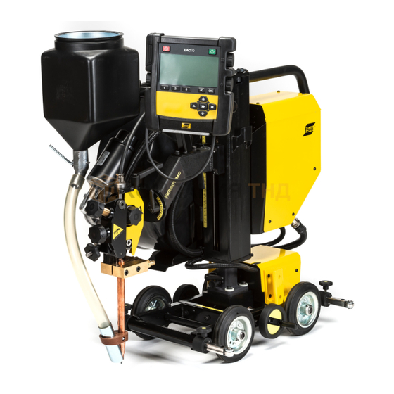 ESAB Versotrac Cadet EWT 1000 Instruction Manual