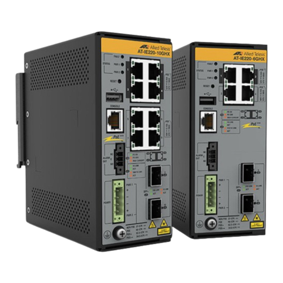 Allied Telesis IE220 Series Manual