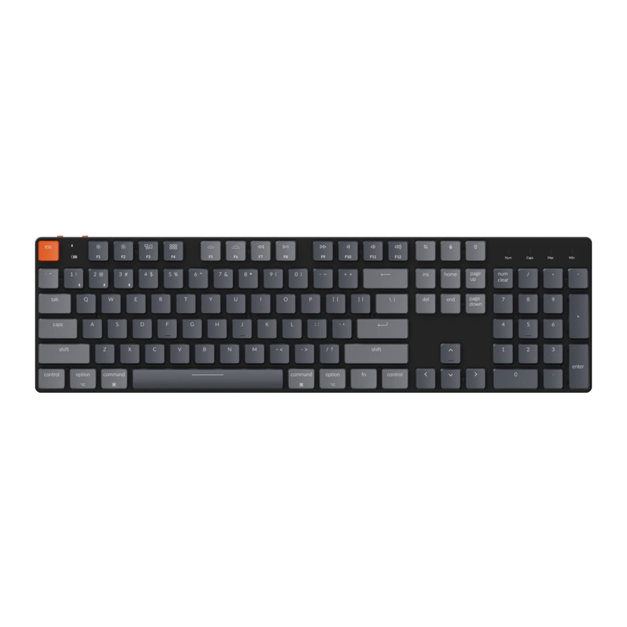 Keychron K5 SE - Bluetooth Mechanical Keyboard Manual