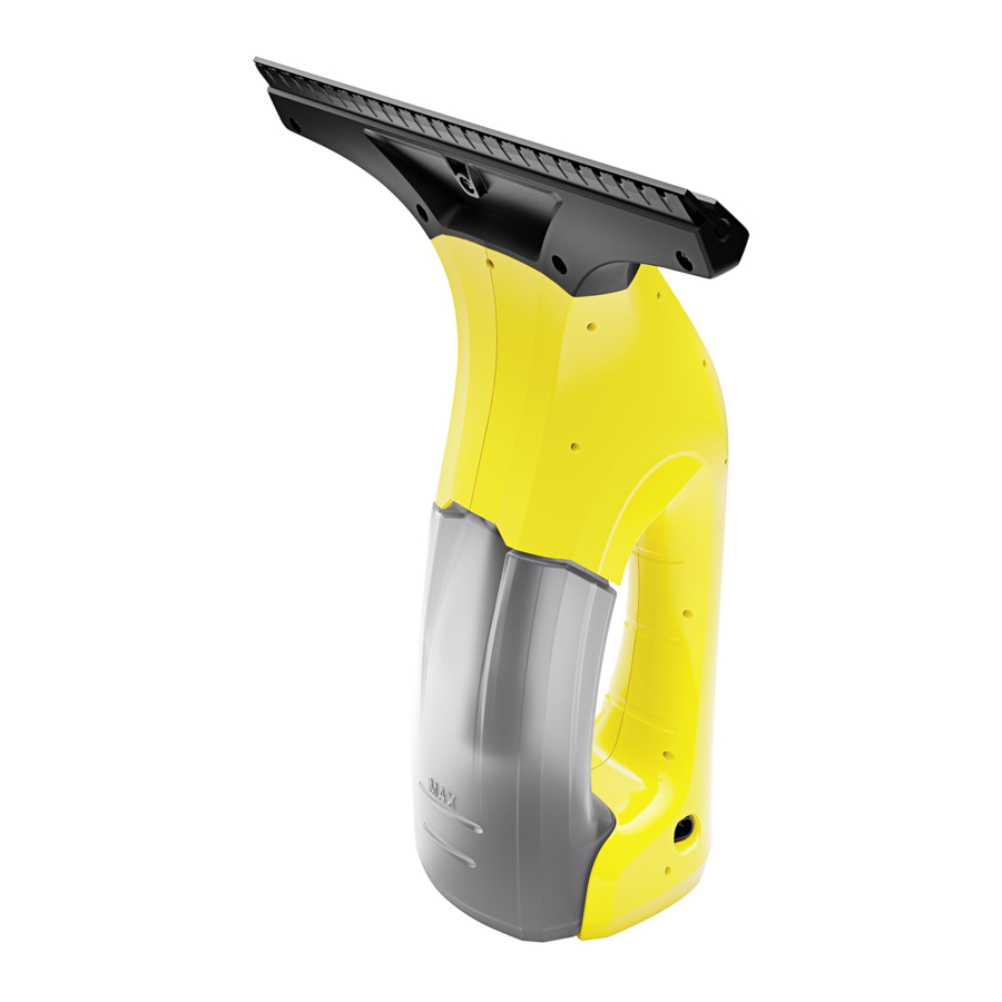 Kärcher WV 1 Manual