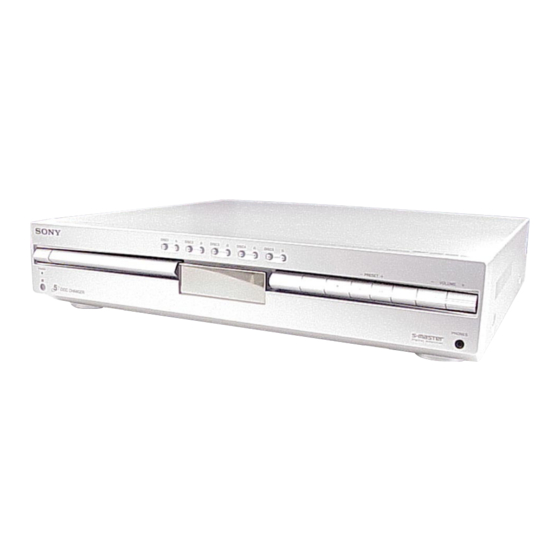 Sony HCD-BC150 Service Manual