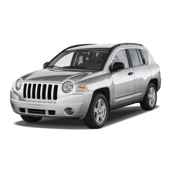 Jeep 2009 Compass Quick Reference Manual