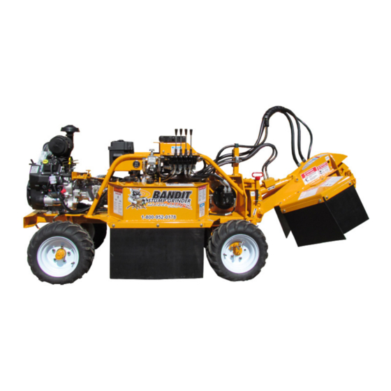 Brush Bandit 2250R Operating & Parts Manual