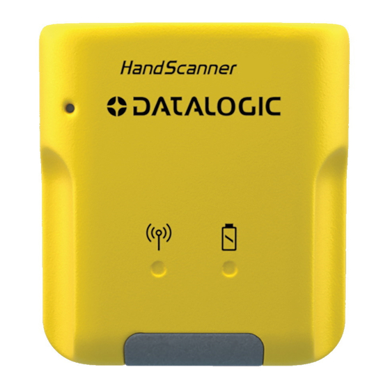 Datalogic HandScanner SR Manuals