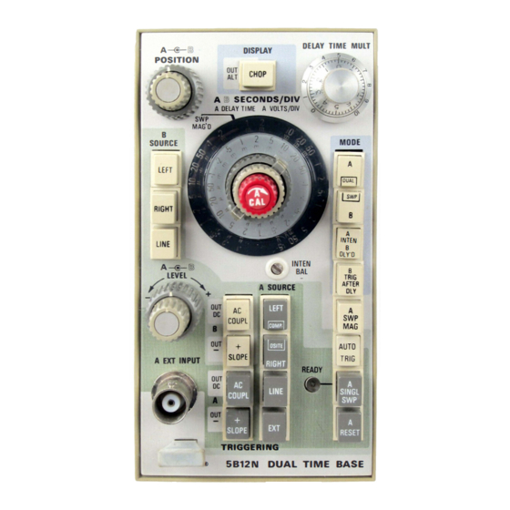 Tektronix 5B12N Instruction Manual