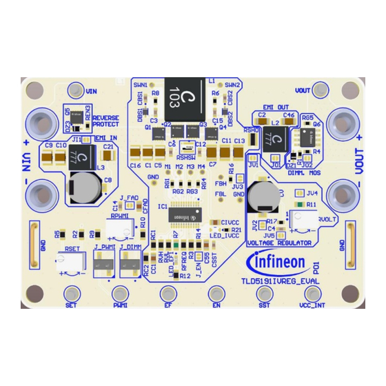 Infineon TLD5191IVREG-EVAL User Manual