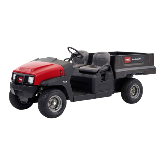 Toro Workman GTX Installation Instructions Manual