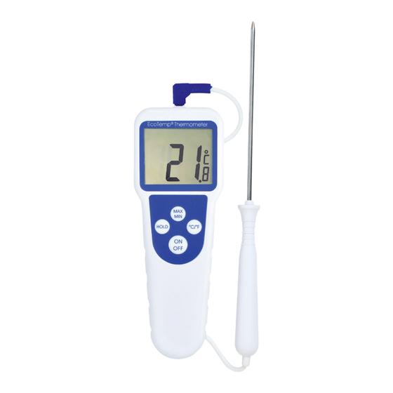 ETI ECOTEMP Operating Instructions