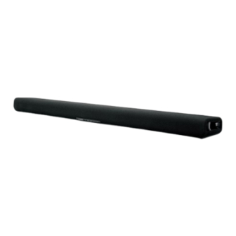 User Manuals: Yamaha SR-B30A Sound Bar