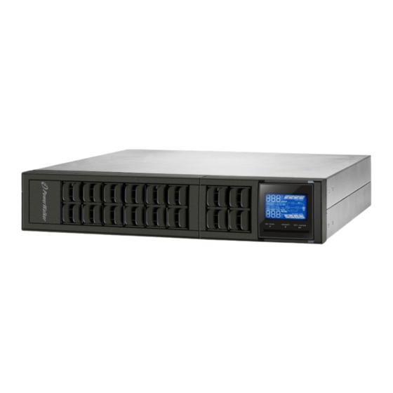 PowerWalker VFI 1000 CRS Manual