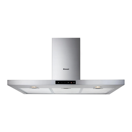 Rinnai RH-C249-SSR Manuals