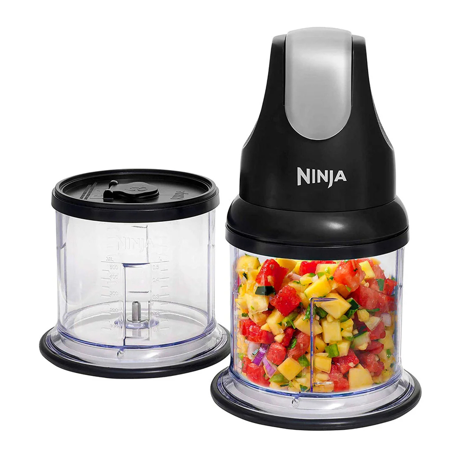 Ninja NJ1002UK Series - Professional Stackable Chopper Manual
