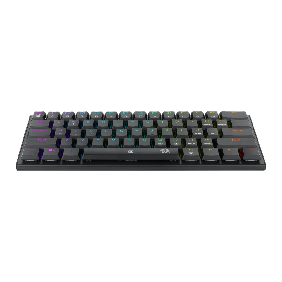 Redragon K614 Anivia - Ultra Thin Wired Mechanical Keyboard Manual