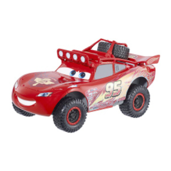 Mattel Disney PIXAR Cars OFF-ROAD RACIN' LIGHTNING McQUEEN Instructions