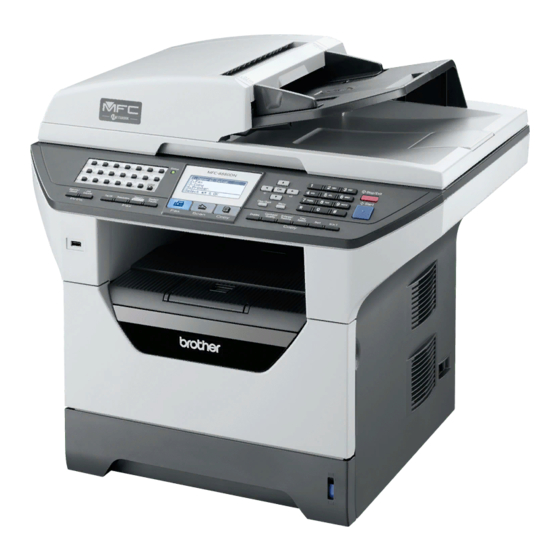 Brother MFC-8880DN Quick Setup Manual