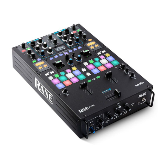 Rane SEVENTY User Manual